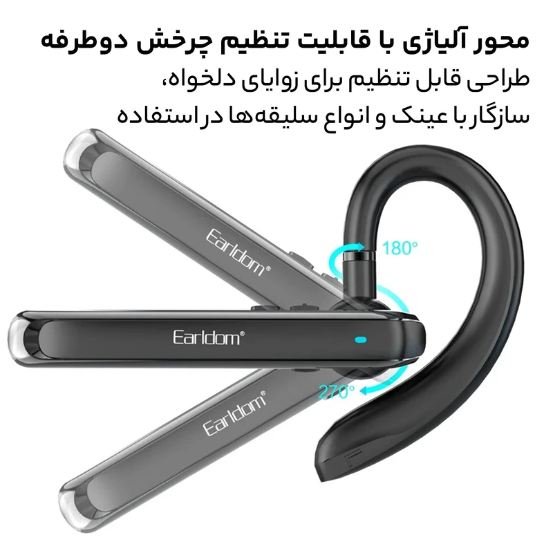 هندزفری بلوتوثی ارلدام مدل BH65 - تصویر 3