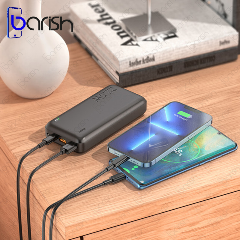 پاوربانک 20000 میلی آمپر هوکو مدل J101A-PD - تصویر 4