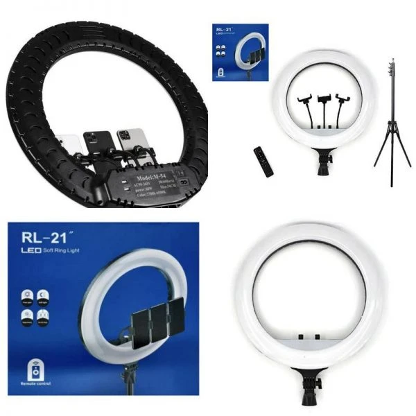 رینگ لایت مدل RL-21 به همراه سه پایه - تصویر 6