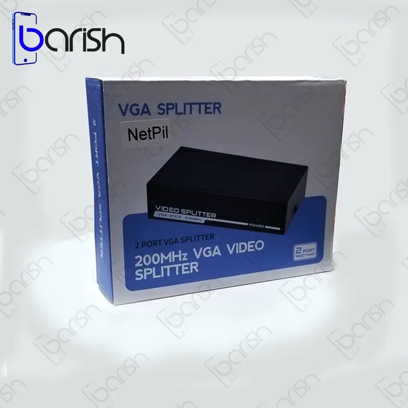 اسپلیتر 2 پورت VGA پی نت مدل VGA-2002 - تصویر 4