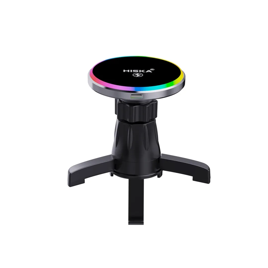 پایه نگهدارنده و شارژر بی سیم گوشی موبایل هیسکا مدل HK-2352W - تصویر 3