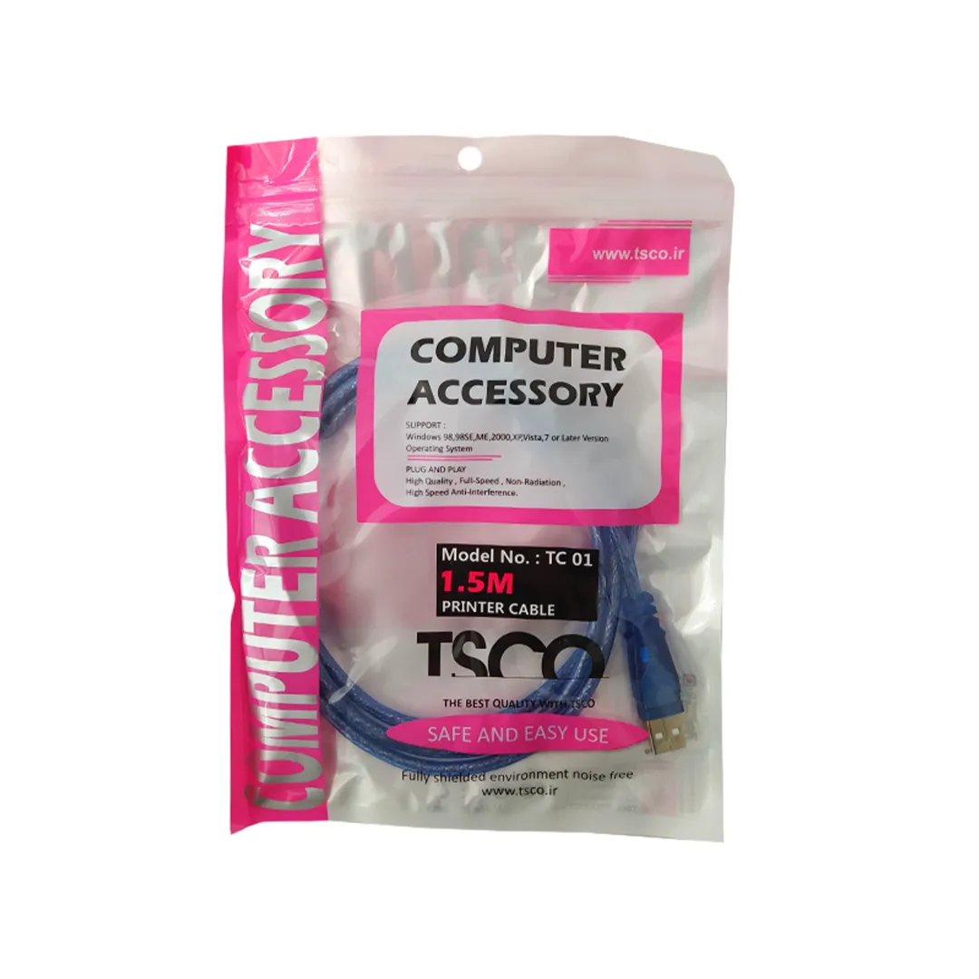کابل پرینتر تسکو مدل TC01 طول 1.5 متر - تصویر 2