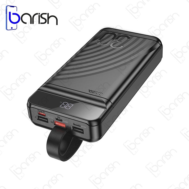 پاوربانک فست شارژ 30000 میلی آمپر هوکو مدل J123B - تصویر 2