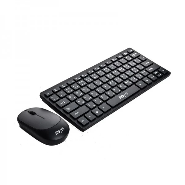 موس و کیبورد بی سیم رویال مدل RKM-810