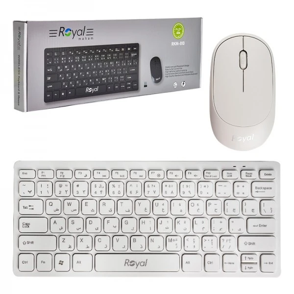 موس و کیبورد بی سیم رویال مدل RKM-810 - تصویر 3