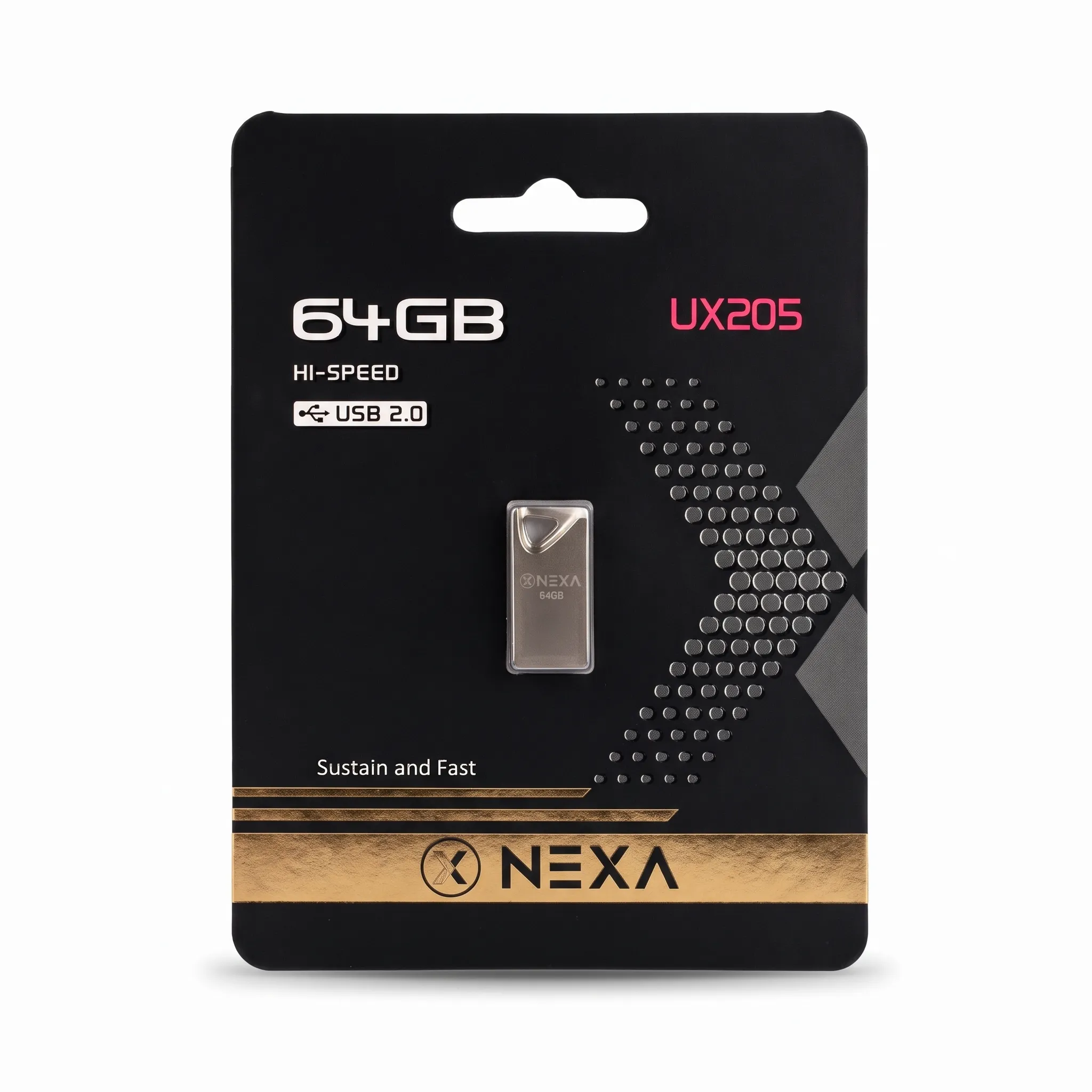 فلش مموری نکسا مدل UX205 ظرفیت 64 گیگابایت USB2.0