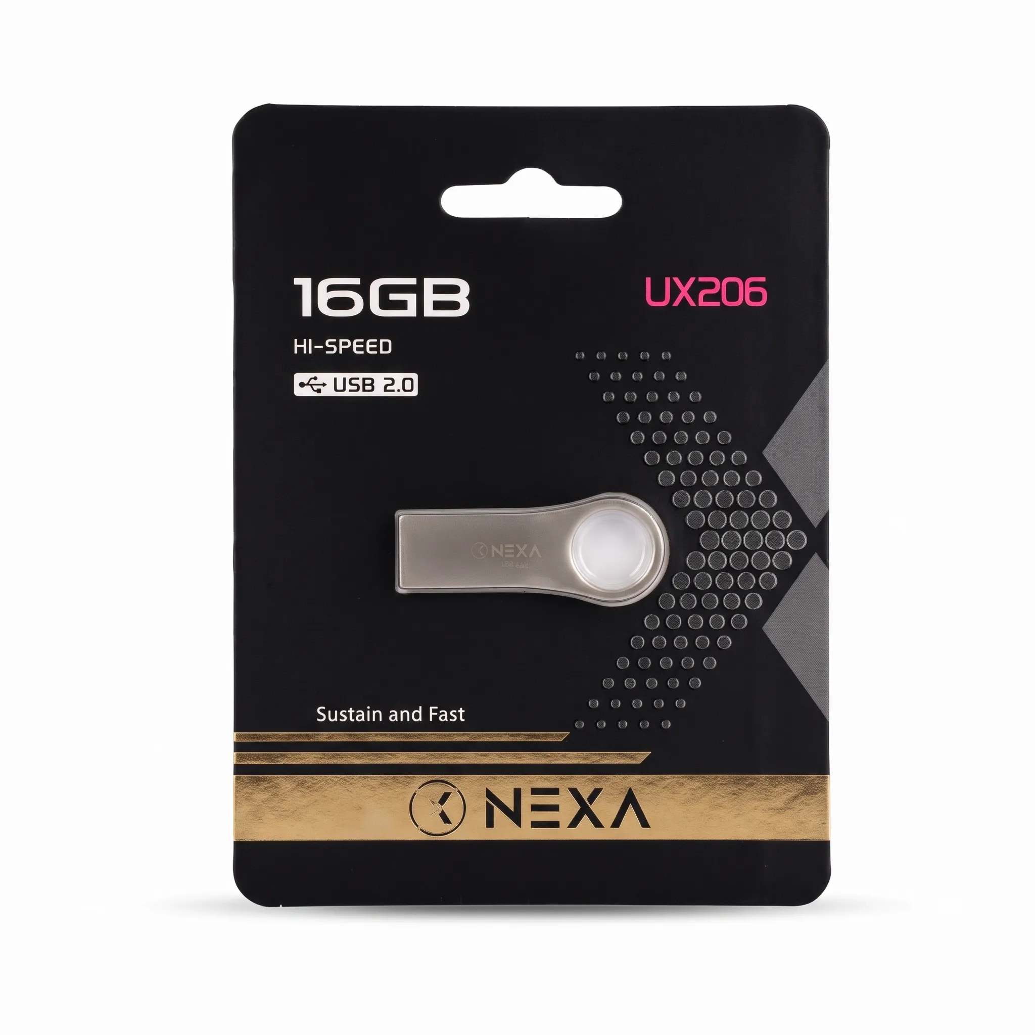 فلش مموری نکسا مدل UX206 ظرفیت 16 گیگابایت USB2.0