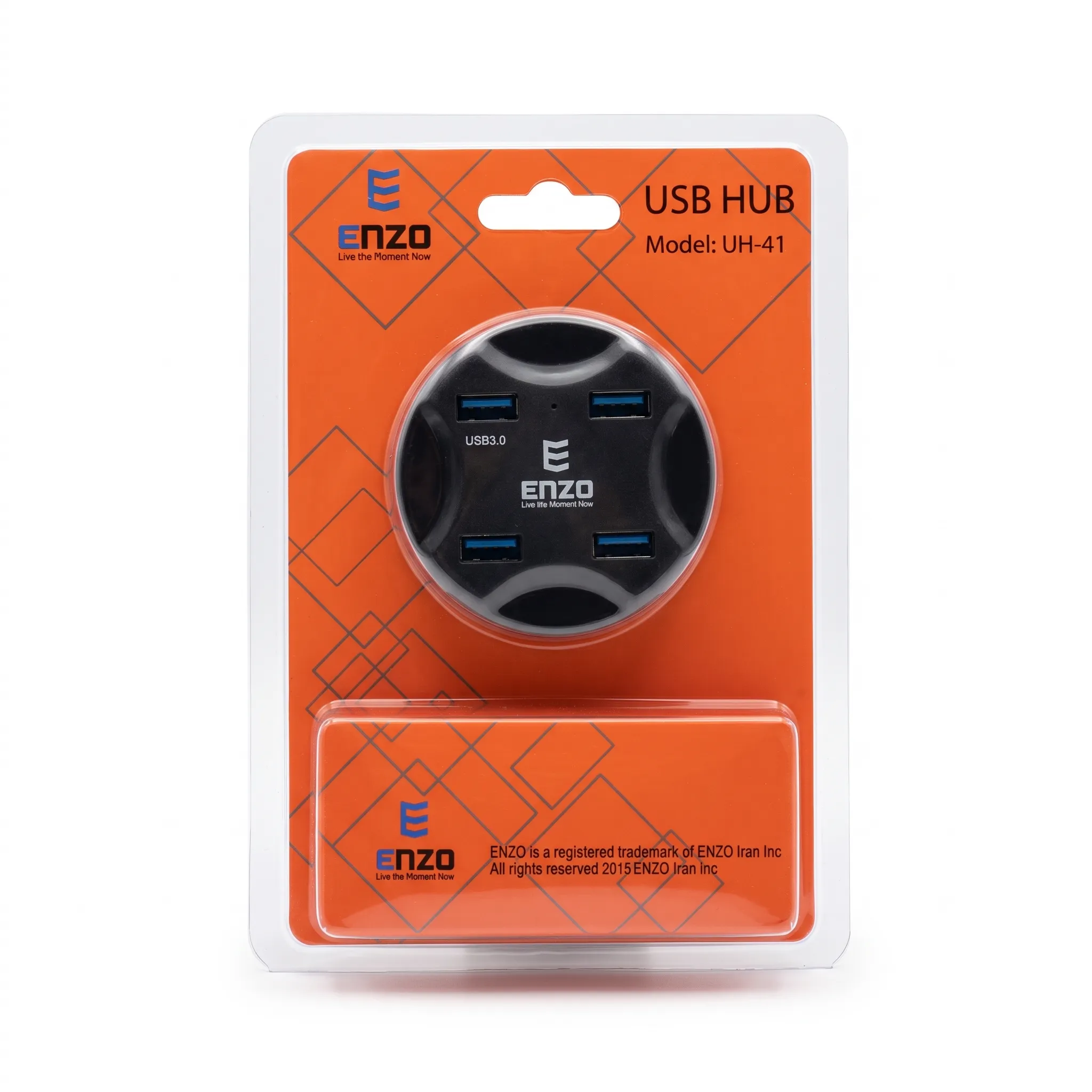 هاب 4 پورت USB 2.0 انزو مدل ENZO UH-41