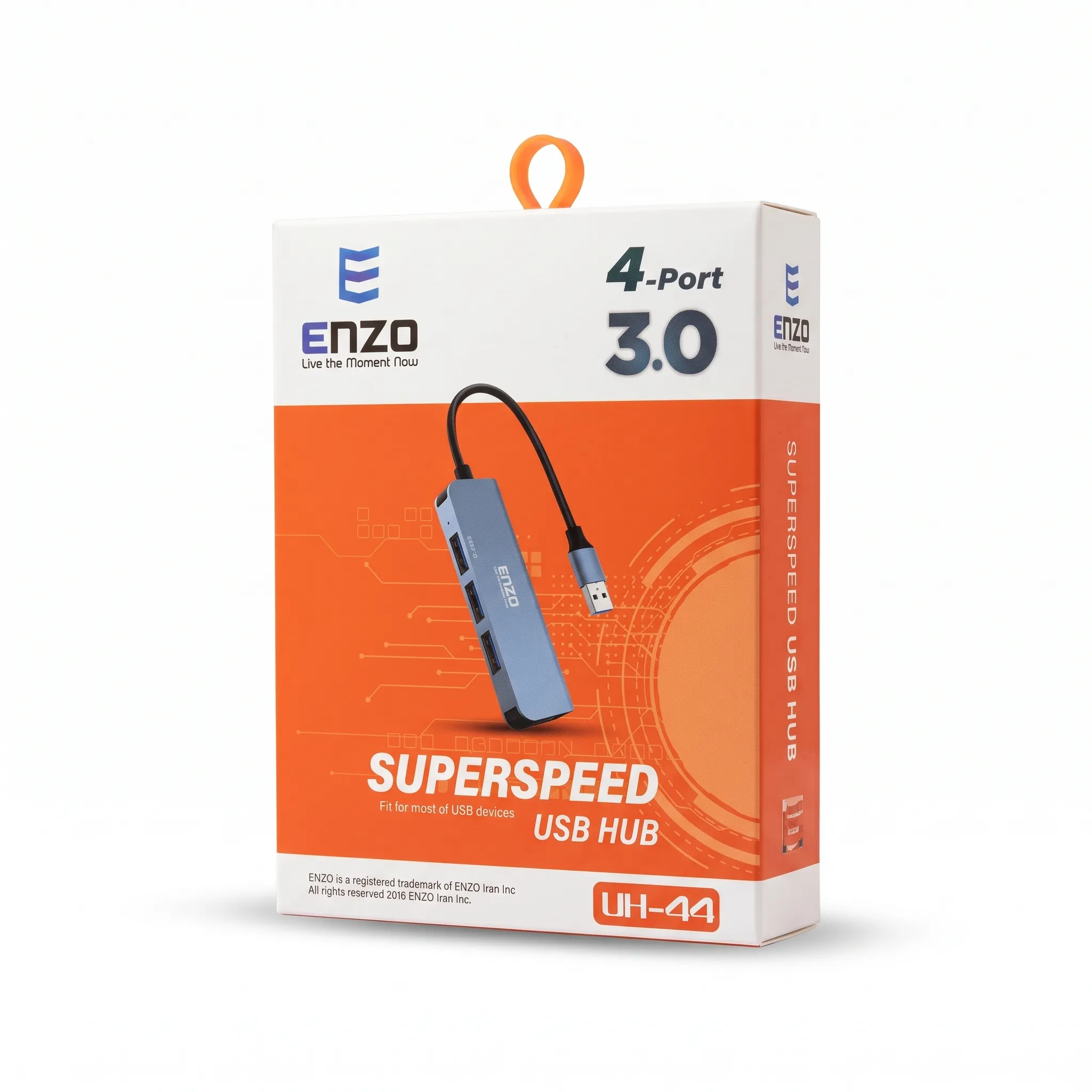 هاب 4 پورت USB 2.0 انزو مدل ENZO UH-44